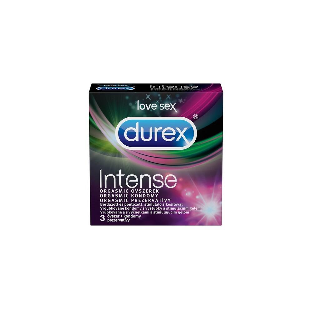 DUREX kondomy Intense Orgasmic 3 ks Durex