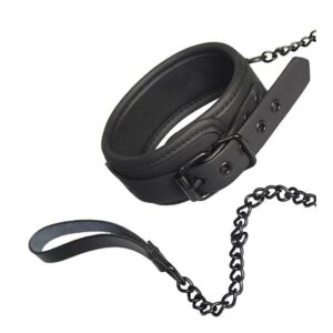 Blaze Obojek s vod&iacute;tkem neoprenov&yacute; čern&yacute; Dream Toys