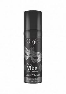 Orgie Sexy Vibe! tekut&yacute; vibr&aacute;tor High Voltage 15 ml Orgie