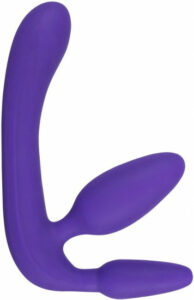 Partnersk&eacute; dildo Strapless Triple Game (20 cm)