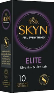 SKYN Elite &ndash; bezlatexov&eacute; ultra tenk&eacute; kondomy (10 ks)