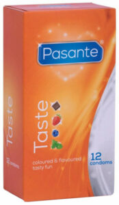 Pasante Taste &ndash; mix kondomů (12 ks)