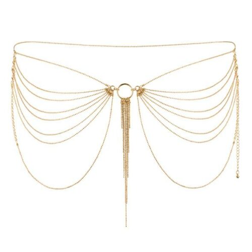 Bijoux indiscrets Magnifique zlatý řetízek přes boky a zadeček Bijoux Indiscrets