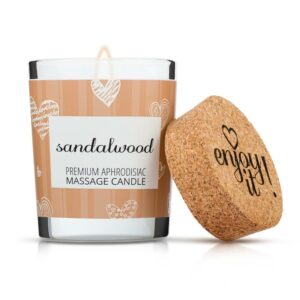 Enjoy it! Mas&aacute;žn&iacute; sv&iacute;čka Sandalwood 70 ml Valavani