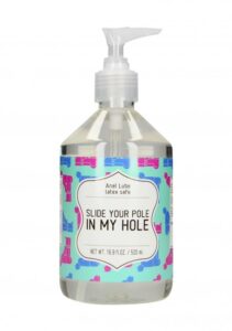 Slide your pole in my hole Anální lubrikační gel 500 ml Shots Toys