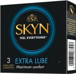 SKYN Extra Lube &ndash; bezlatexov&eacute; kondomy (3 ks)