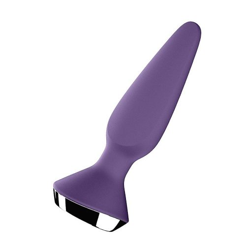 Satisfyer Plug-ilicious 1 Vibrační anální kolík - fialový Satisfyer