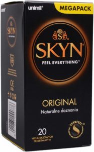 SKYN Original &ndash; bezlatexov&eacute; kondomy (20 ks)