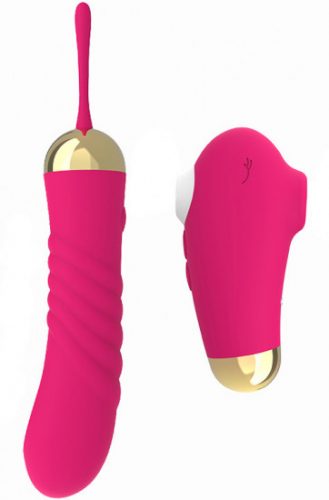 Tlaková pomůcka a pulzátor 2v1 – Pleasurix Duo