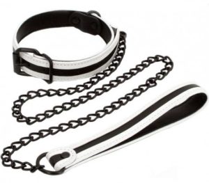 Černob&iacute;l&yacute; sv&iacute;t&iacute;c&iacute; obojek s vod&iacute;tkem Rule of Obedience