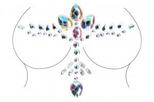 Samolep&iacute;c&iacute; kam&iacute;nky na tělo Glamour Shine