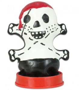 ERCO Pirate Skull žertovn&yacute; kondom