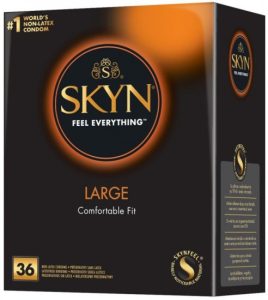 SKYN Large &ndash; XL bezlatexov&eacute; kondomy (36 ks)