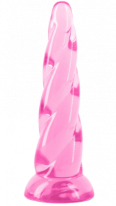 Gelov&eacute; dildo s př&iacute;savkou Fantasia Siren (19 cm)