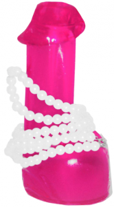 Pan&aacute;k s perlov&yacute;m n&aacute;hrdeln&iacute;kem Hanging Penis