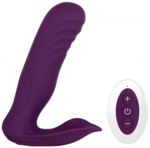 Pulz&aacute;tor Gender X Velvet Hammer s d&aacute;lkov&yacute;m ovladačem