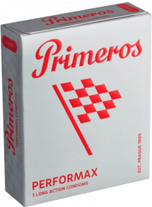Primeros Performax - kondomy podporující erekci (3 ks)