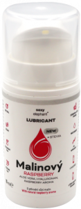 Cestovn&iacute; balen&iacute; Malinov&yacute; lubrikačn&iacute; gel Sexy Elephant (15 ml)
