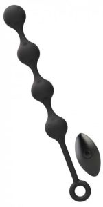 XL vibračn&iacute; an&aacute;ln&iacute; kuličky Nexus Quatro s d&aacute;lkov&yacute;m ovl&aacute;d&aacute;n&iacute;m (35