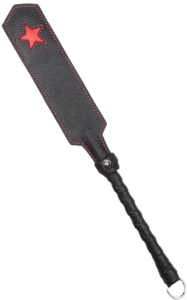 Kožen&aacute; pl&aacute;cačka Leatherix Star (40 cm)