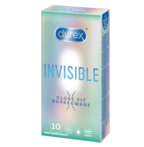 Durex Invisible Close Fit 10 ks