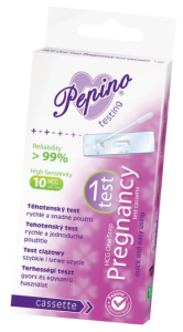 PEPINO Cassette těhotensk&yacute; test 1 ks