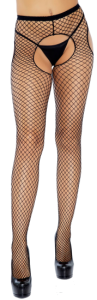 Leg Avenue Garterbelt Pantyhose 1405 Black