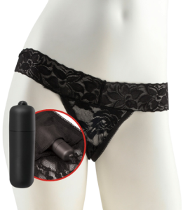 Pipedream Krajkov&eacute; vibračn&iacute; kalhotky Fetish Fantasy