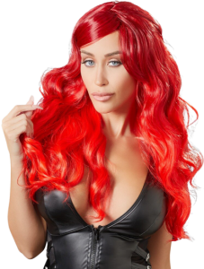 Cottelli Wig Wavy Long Red
