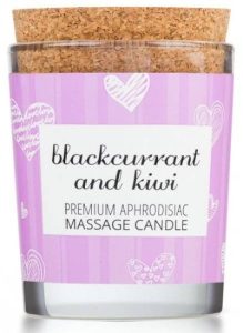 Mas&aacute;žn&iacute; sv&iacute;čka na tělo MAGNETIFICO - Enjoy it! Blackcurrant and kiwi