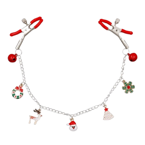 Svorky na bradavky s řet&iacute;zkem Jolly Jingle Chain