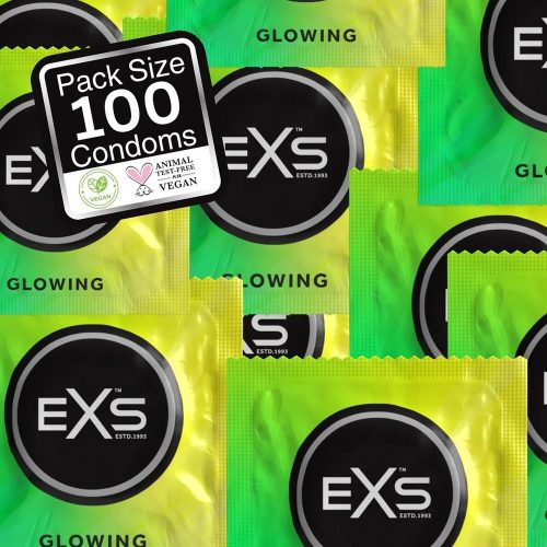 EXS Glowing kondomy 100 ks EXS
