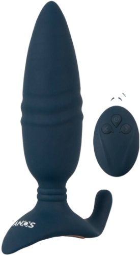 RC Thrusting Butt Plug with Vibration