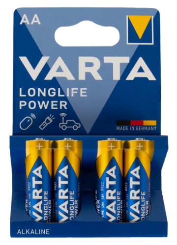 4 Varta AA Batteries