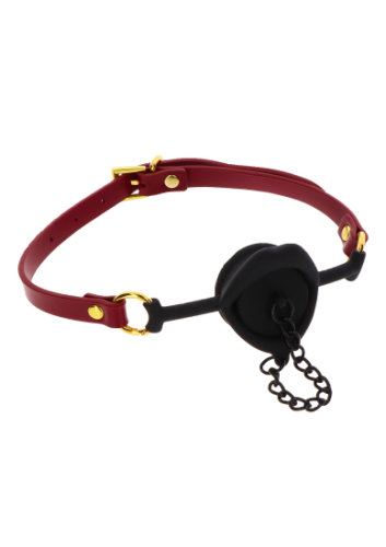 Taboom Bondage in Luxury Kinky Gag with Plug