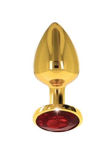 Taboom Bondage in Luxury Butt Plug With Diamond Jewel M Gold