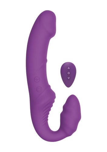 Designer Edition Nymphea vibrační Strap-On - fialový ToyJoy
