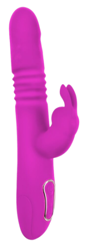 Třecí perlový vibrátor s králičkem