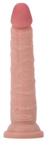 ToyJoy Get Real Deluxe Dual Density 17.5 cm Dong