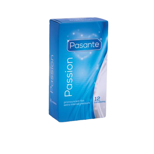 Pasante Passion Condoms - 12 pieces