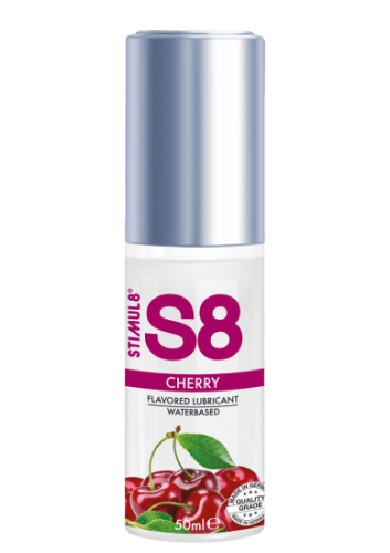 S8 Waterbased Flavored Lube 50ml Cherry