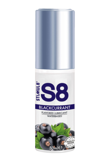 S8 Waterbased Flavored Lube 50ml Blackcurrant