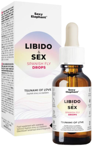 Španělské mušky Tsunami of Love (30 ml)