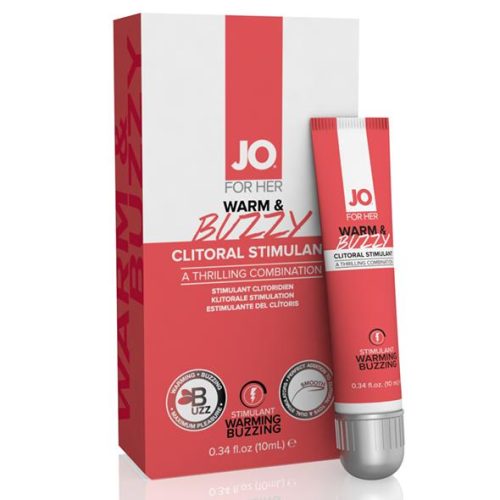 JO For her Warm and Buzzy sérum pro stimulaci klitorisu 10 ml System JO
