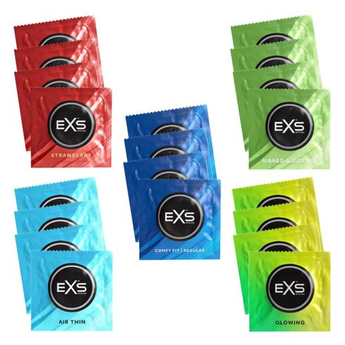 EXS kondomy Mix testovací sada 20 ks EXS