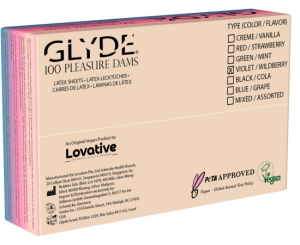 Glyde Dams Wildberry 100&acute;s