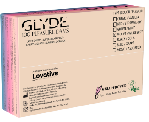 Glyde Dams Wildberry 100´s
