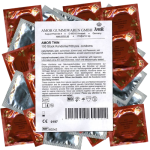 Amor Thin condoms 100 pcs
