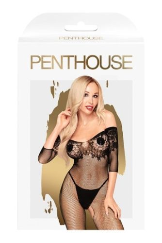 Penthouse - Podvazkový overal s volným klínem