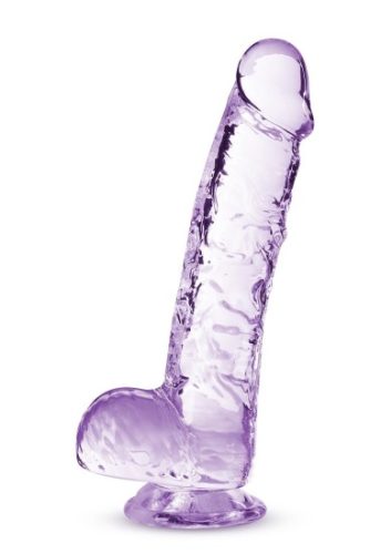 BlushNaturally Yours 6 Inch Crystalline Dildo Amethyst